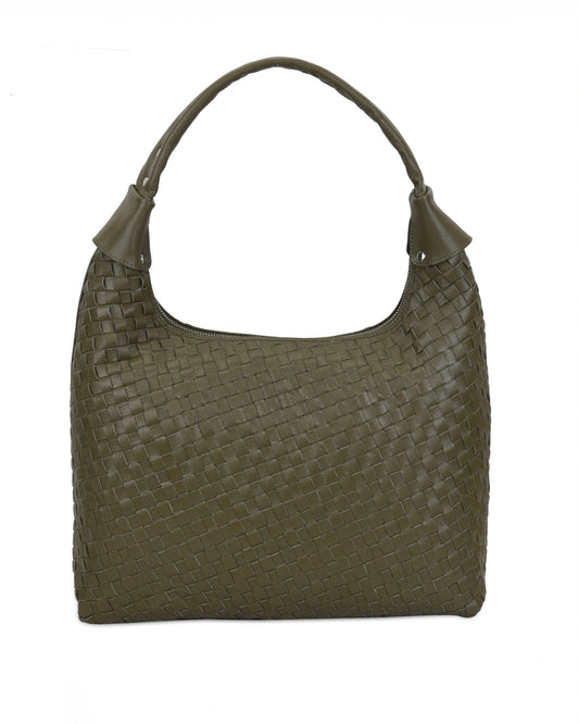 Núnoo Big Dandy Braided Mountain Dark Olive Large Dark Olive