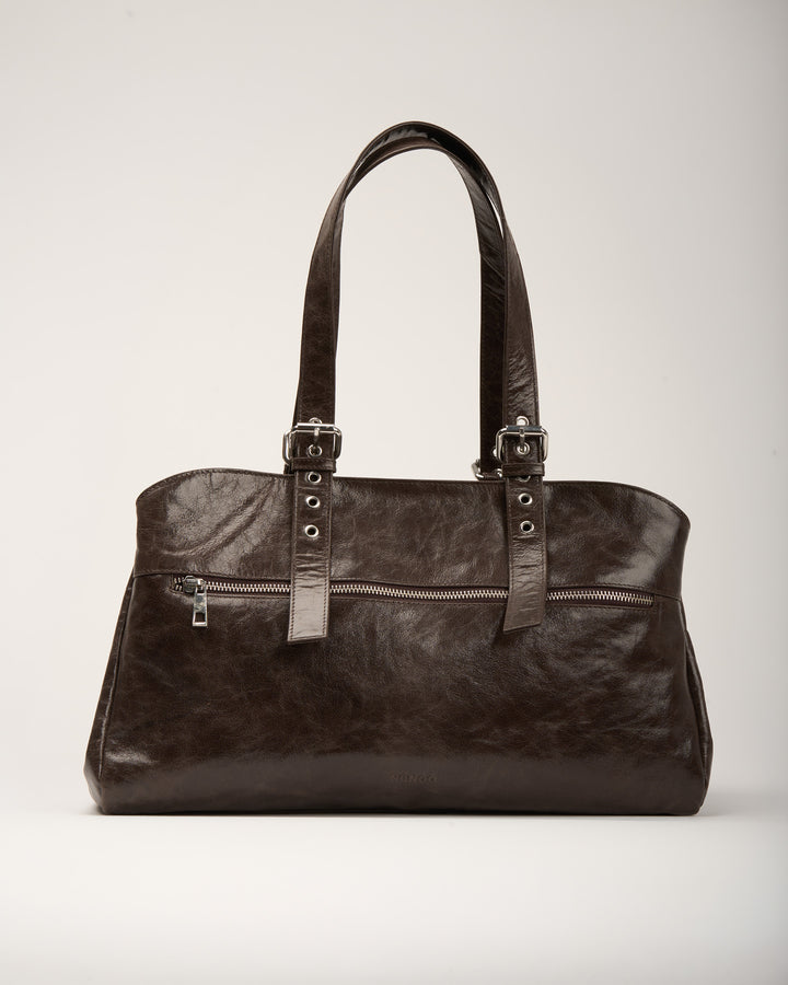 Núnoo Big Hazel Megah Dark brown Large Dark brown