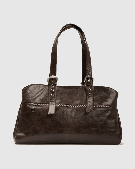 Núnoo Big Hazel Megah Dark brown Large Dark brown