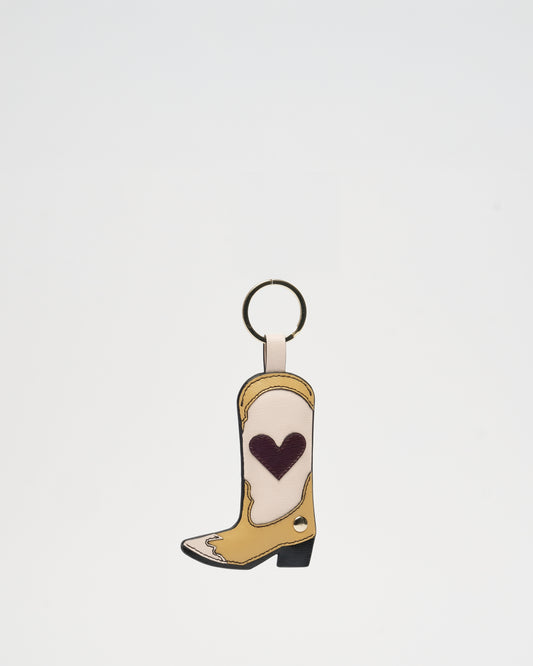 Núnoo Boot Keyring Florence w. Gold Accessories Multiple Colors