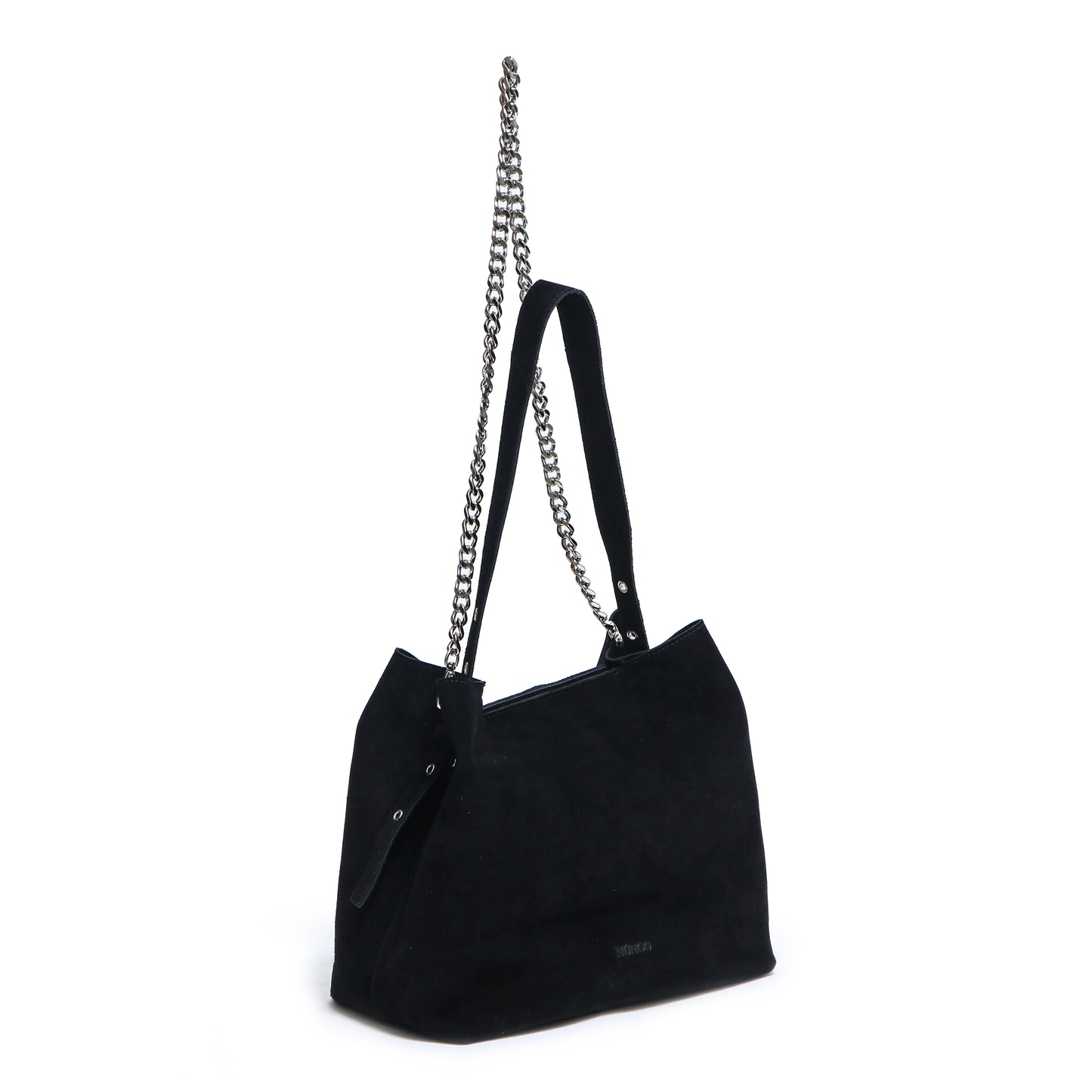 Núnoo Chiara new suede black Large Black