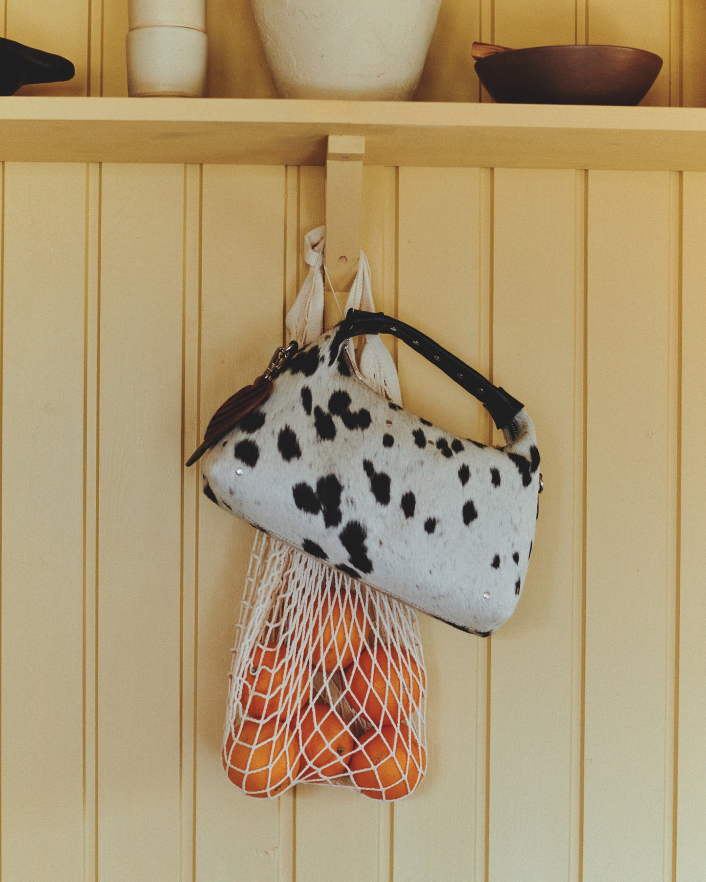 Núnoo Dandy Black Dots Medium Black/white