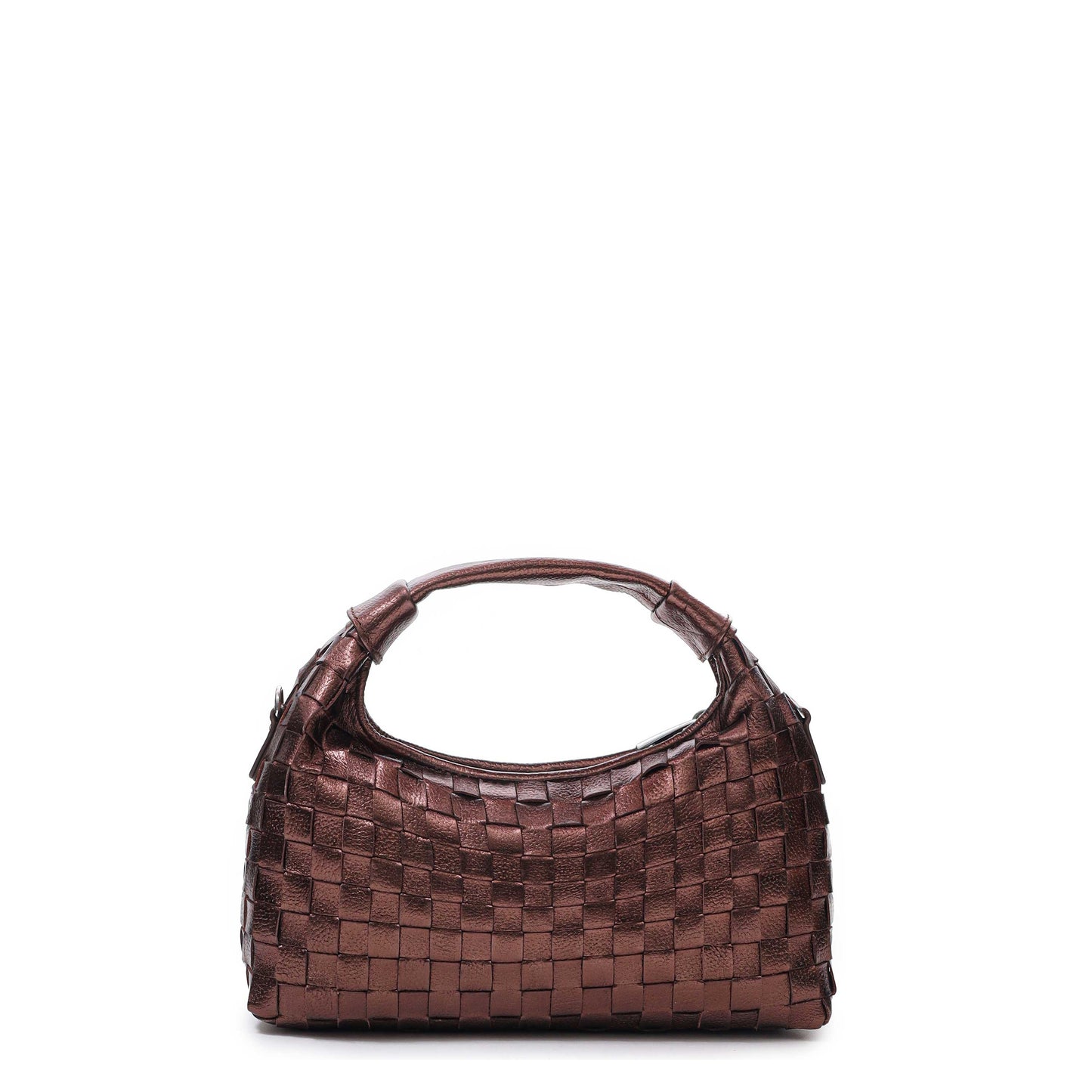 Núnoo Dandy Braided Metallic Brown Medium Brown