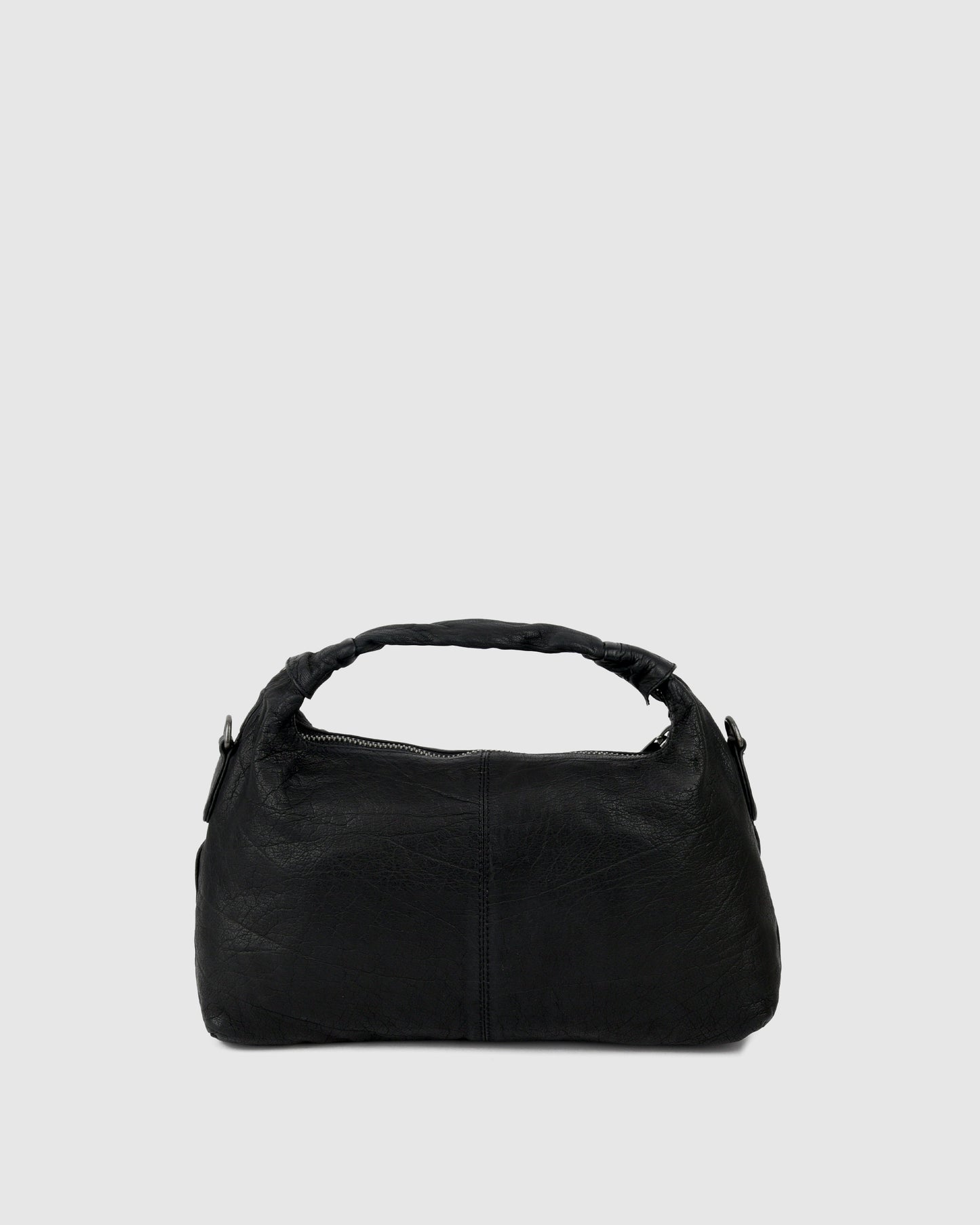 Núnoo Dandy Rivet Washed Black w. Antique Silver Medium Black