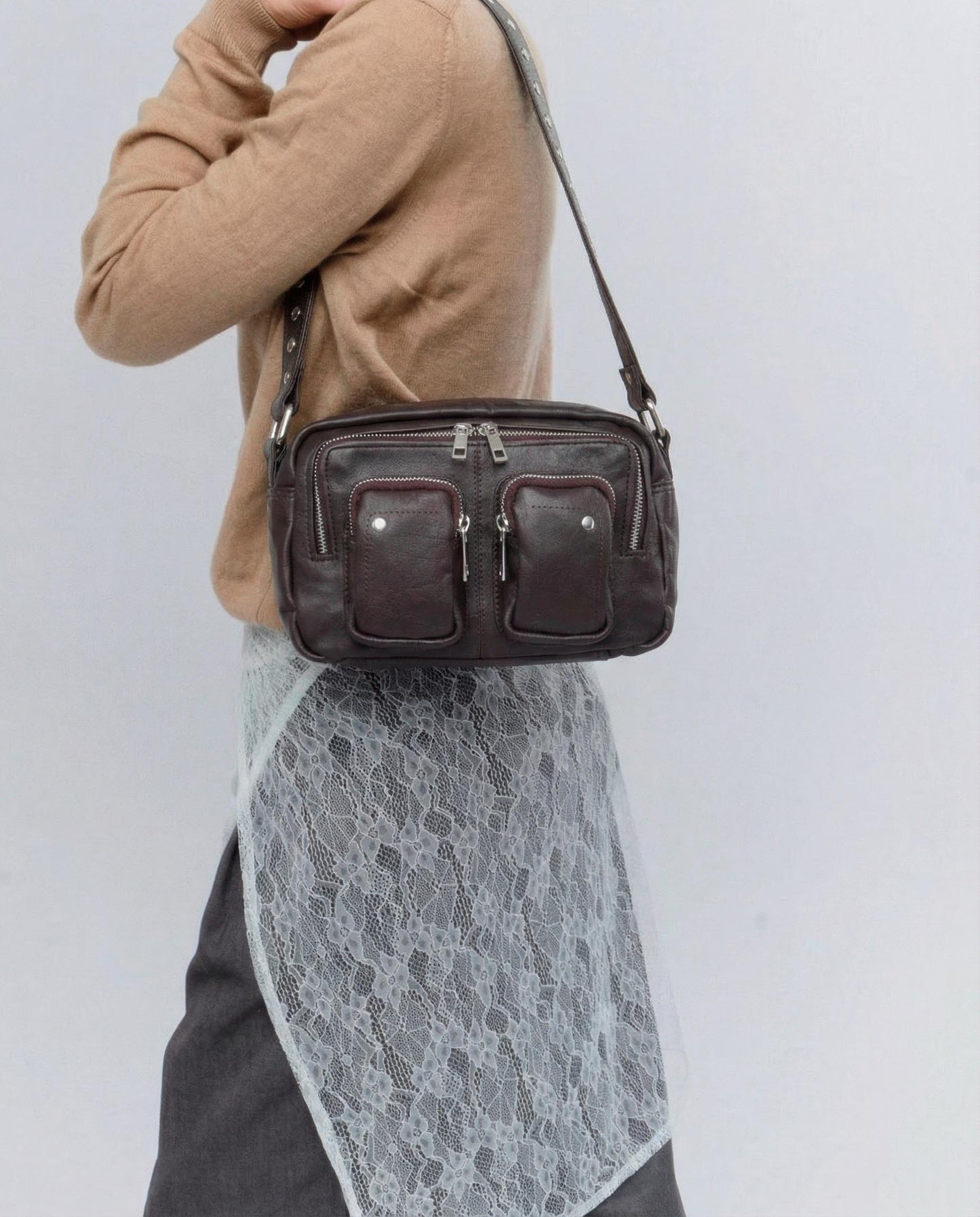 Núnoo Ellie Air Dark Brown Medium