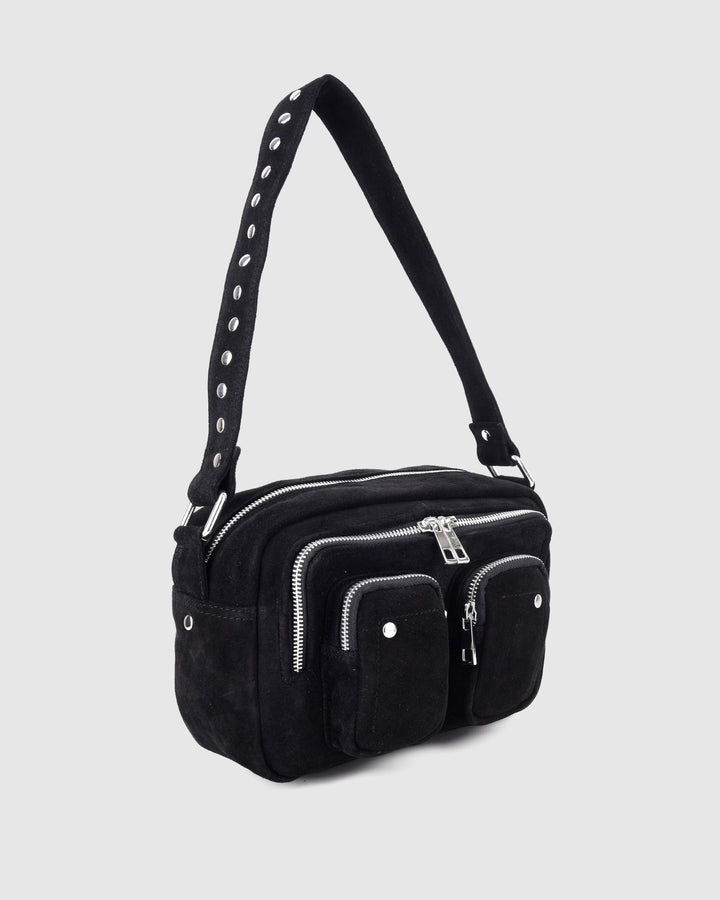 Núnoo Ellie Suede Black Medium Black