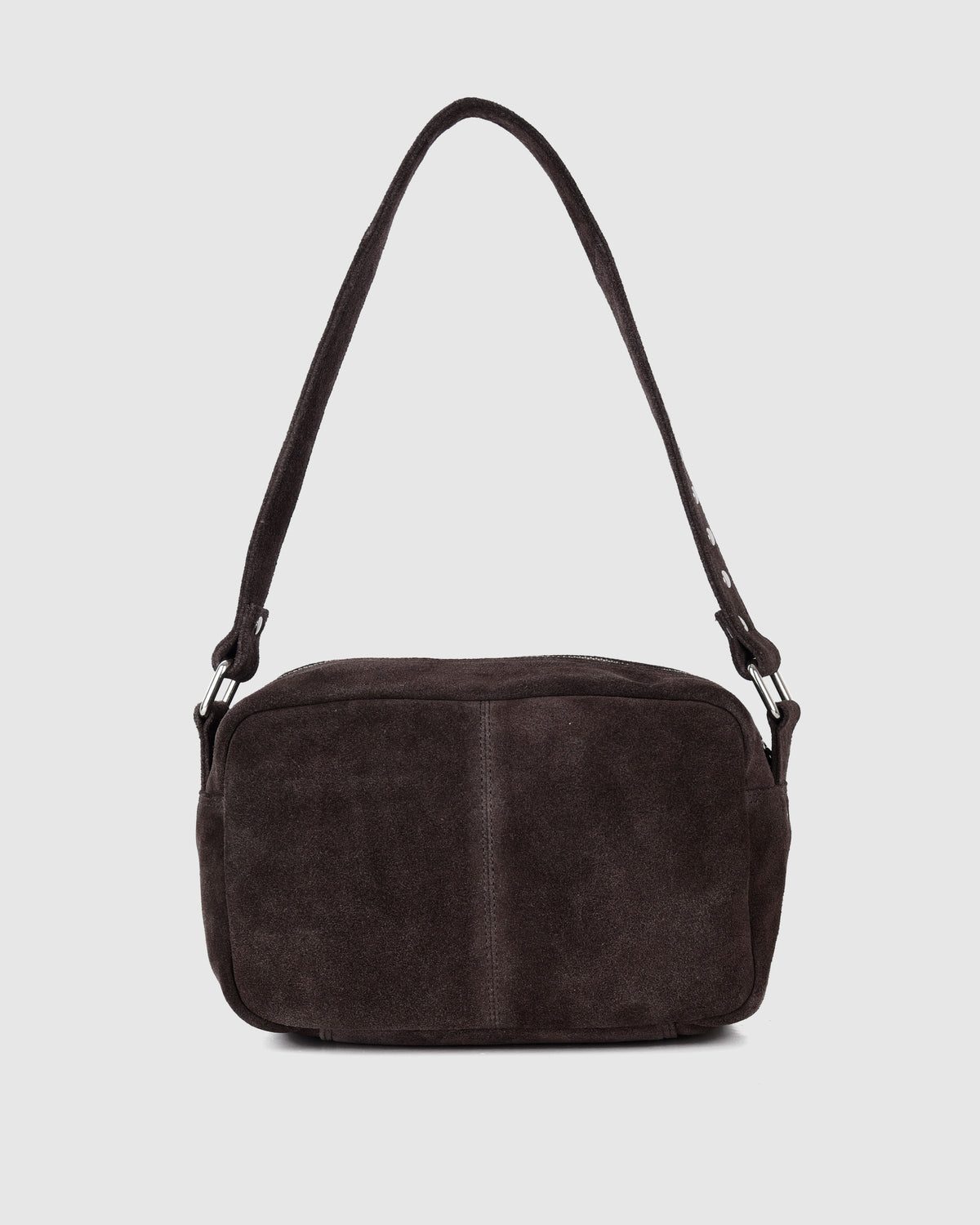 Núnoo Ellie Suede Dark Brown Medium Dark brown