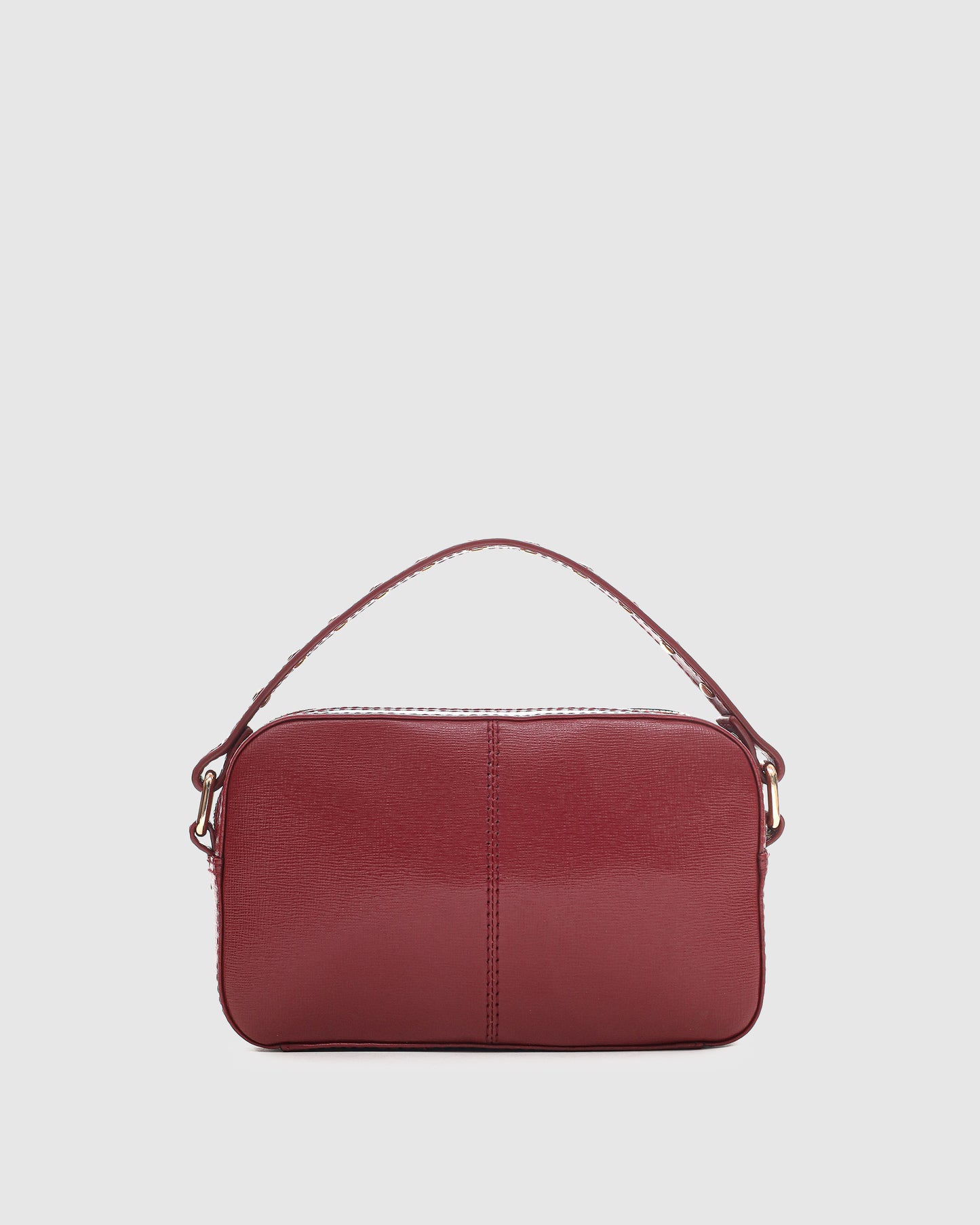 Núnoo Helena Florence Maroon w. Gold Small bag Maroon