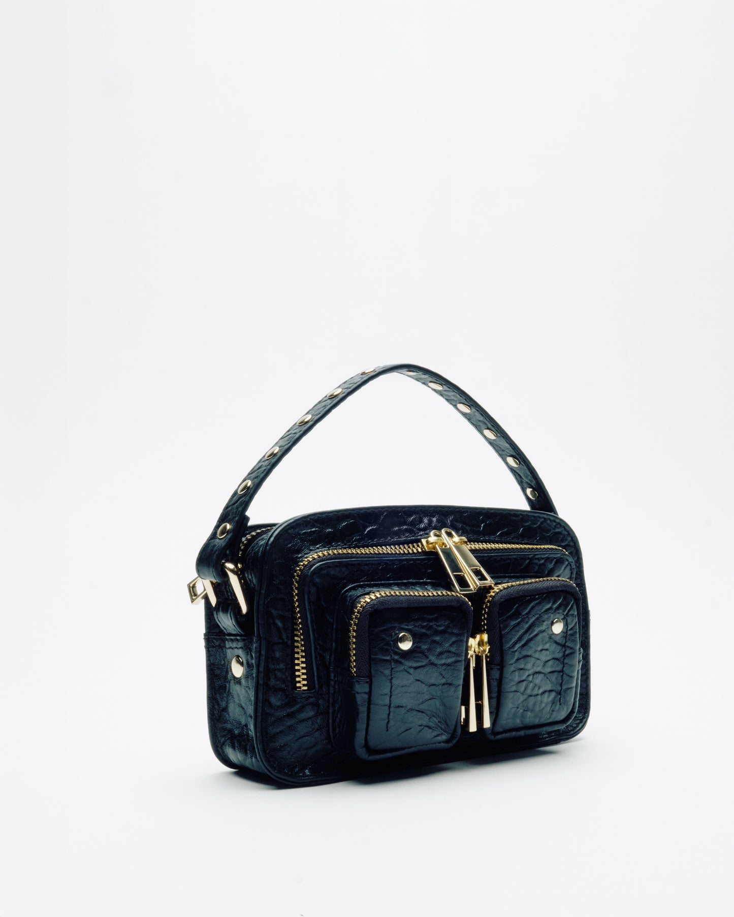 Núnoo Helena New Zealand black w. gold Small bag Black