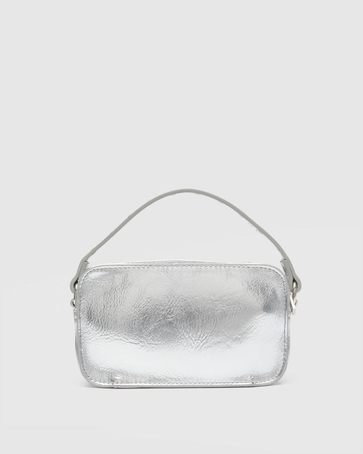 Núnoo Helena Recycled Cool Silver Small bag Silver