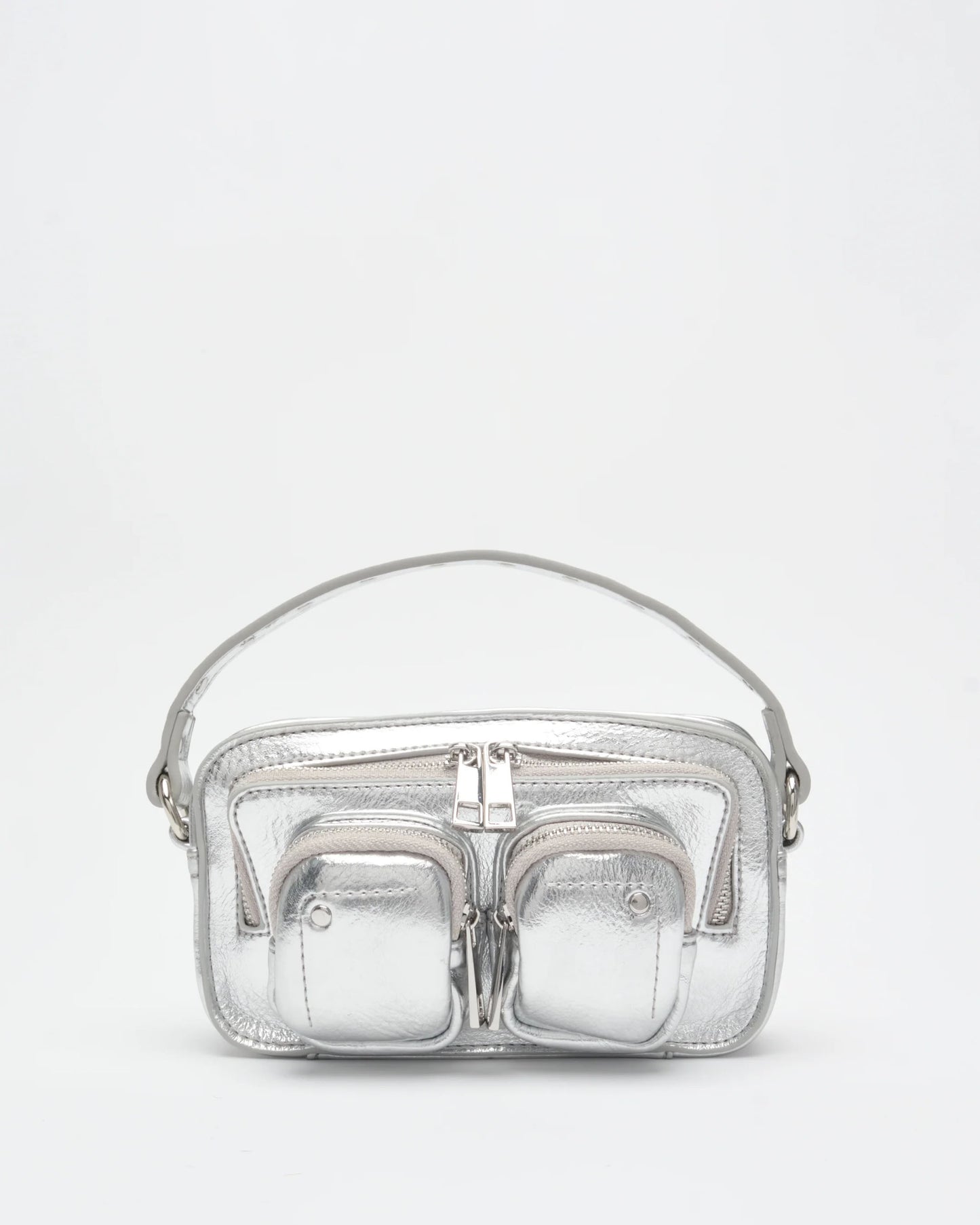 Núnoo Helena Recycled Cool Silver Small bag