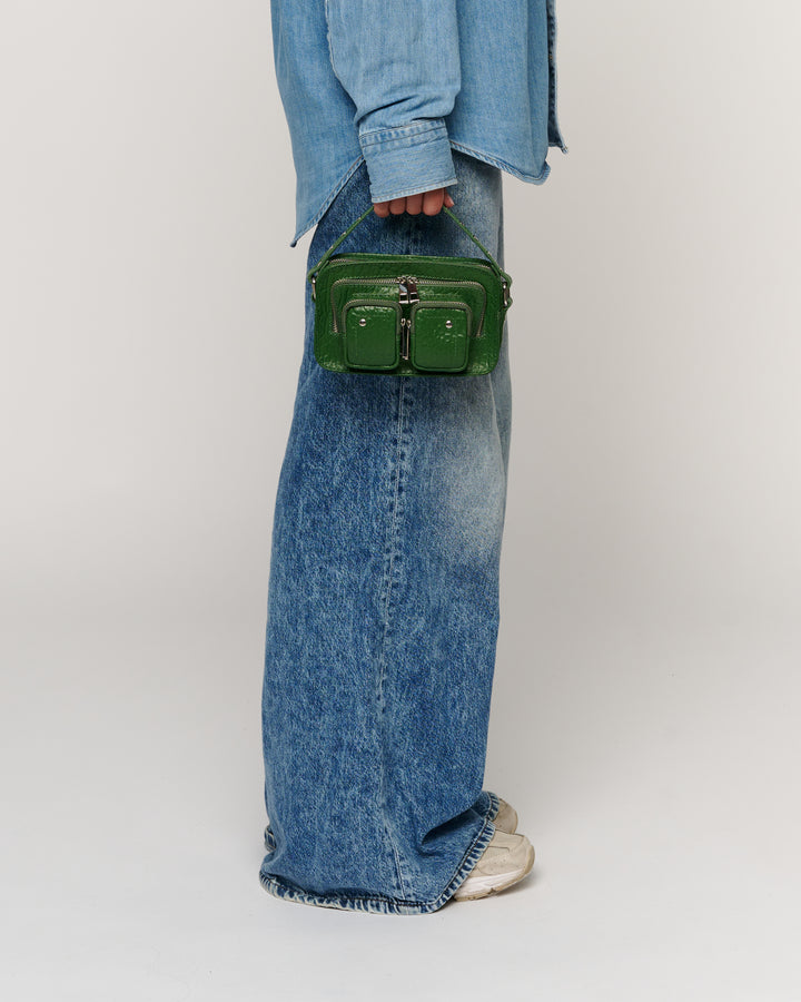 Núnoo Helena Texas Green/Black Small bag Green/black