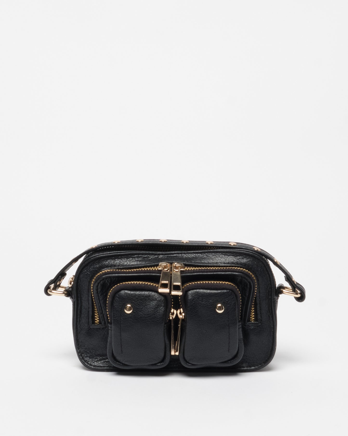 Núnoo Helena air 1 black w. gold Small bag