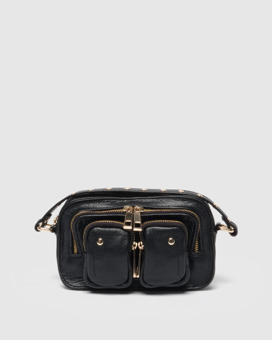 Núnoo Helena air 1 black w. gold Small bag Black