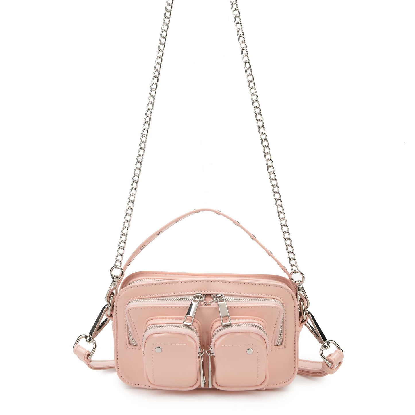 Núnoo Helena glossy peach Small bag Peach
