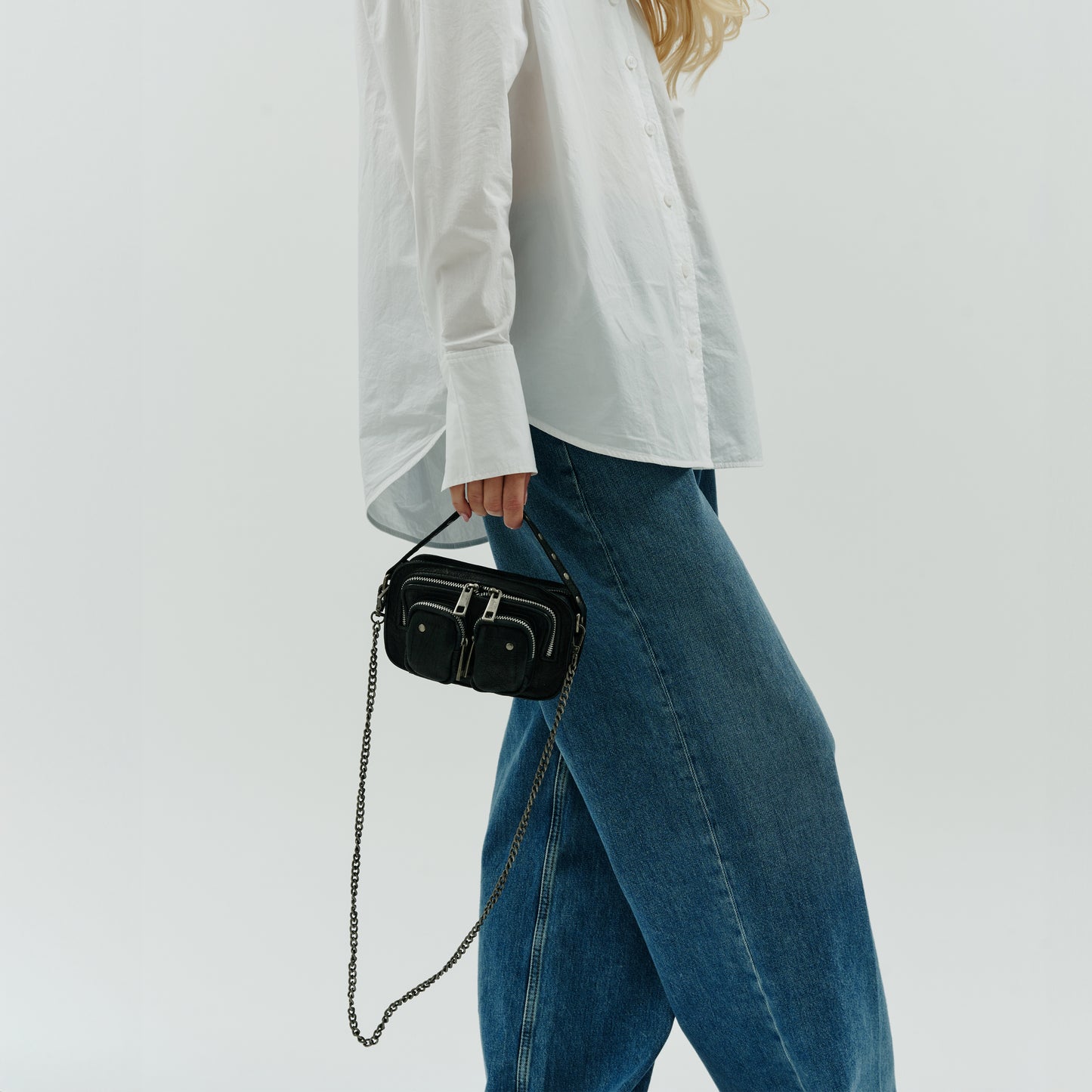Núnoo Helena urban black Small bag Black