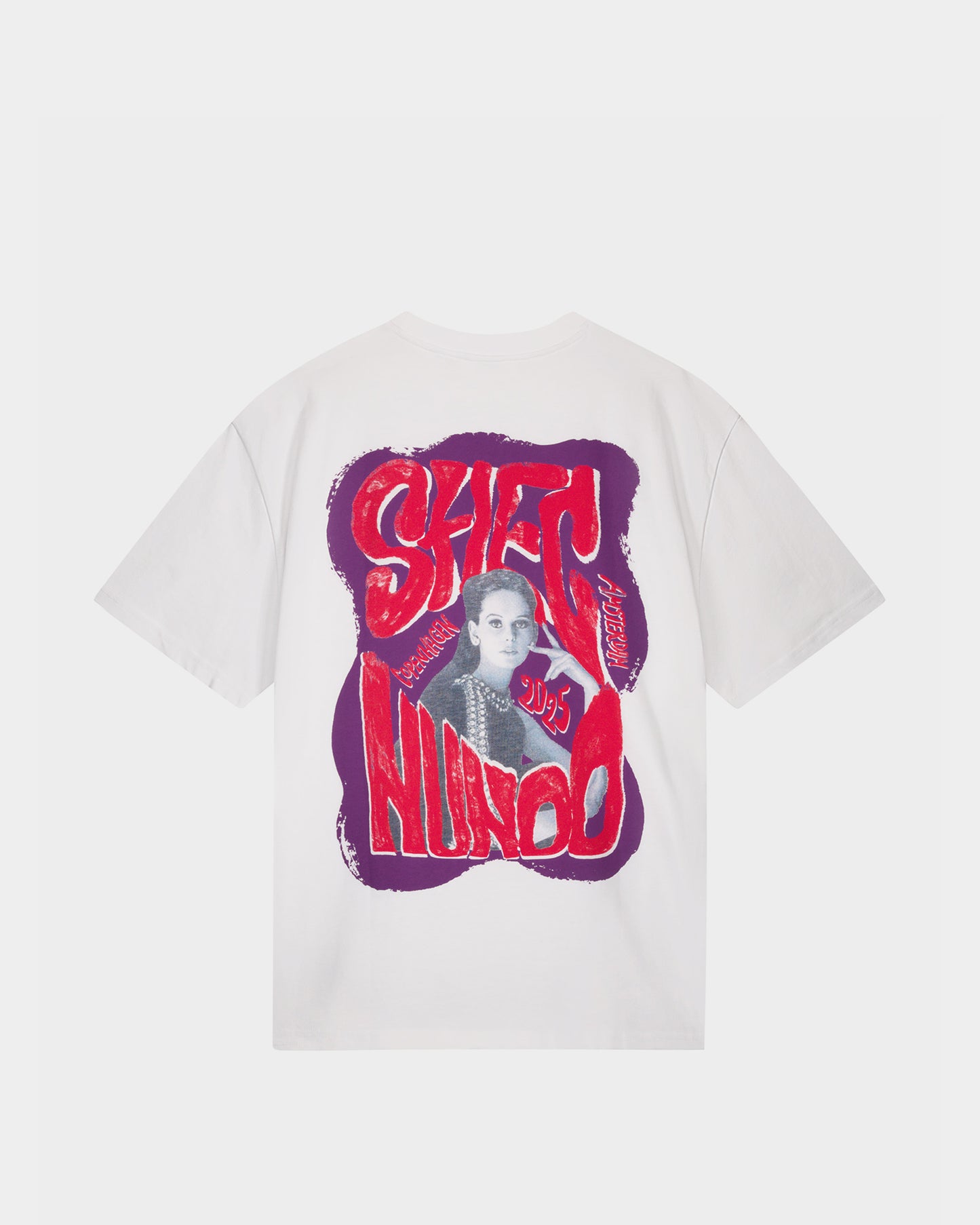 Núnoo Jonna Oversized T-shirt Stieglitz White