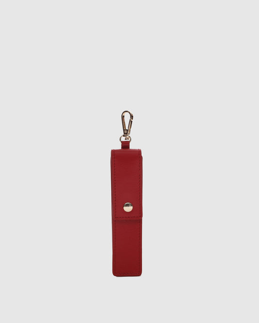 Núnoo Lipgloss Charm Florence Fiery Red w. Gold Accessories Fiery Red