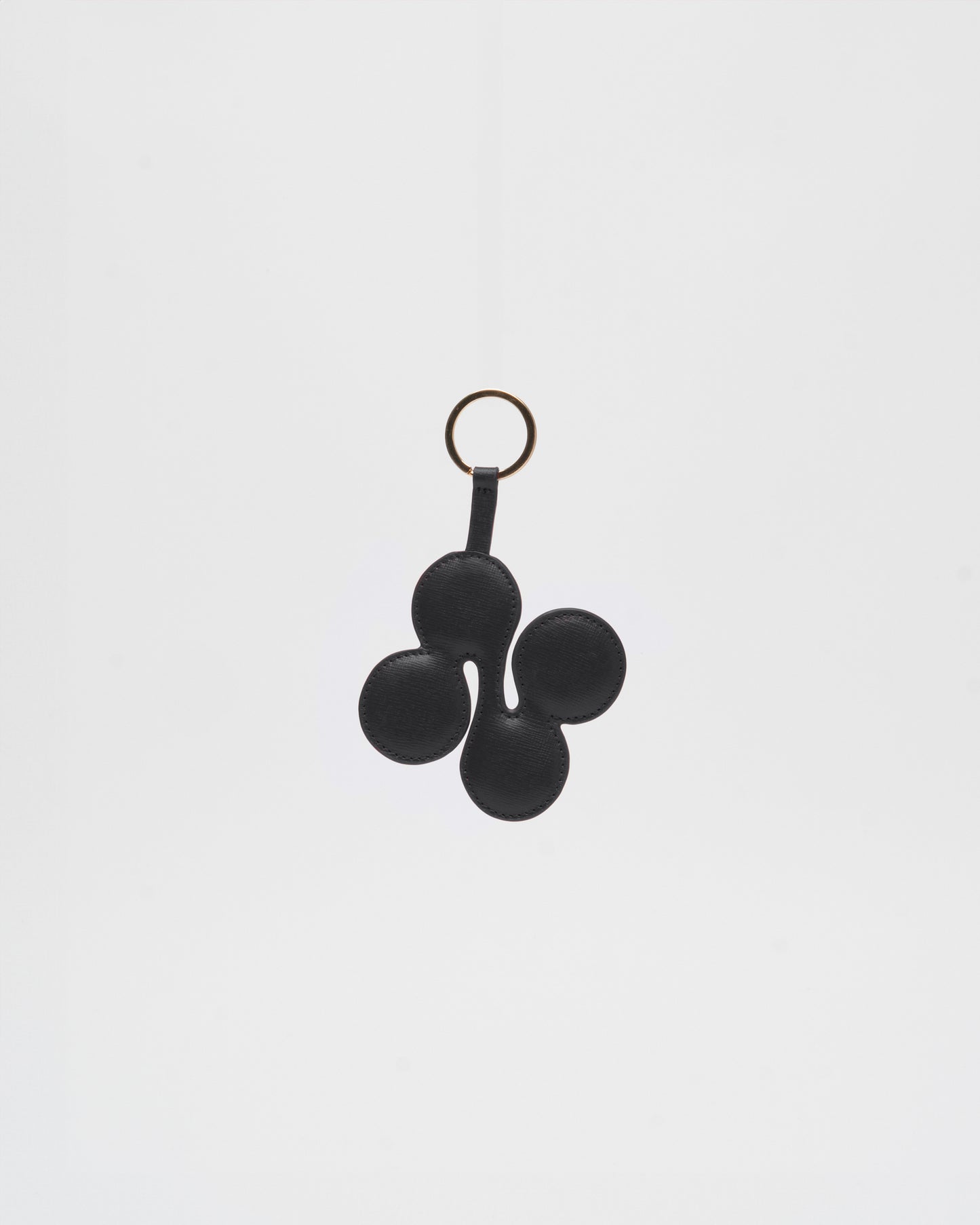 Núnoo Logo Keyring Florence Black w. Gold Accessories Black
