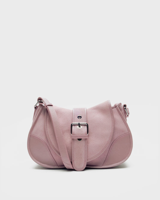 Núnoo Maria Suede Candyfloss Medium Candyfloss