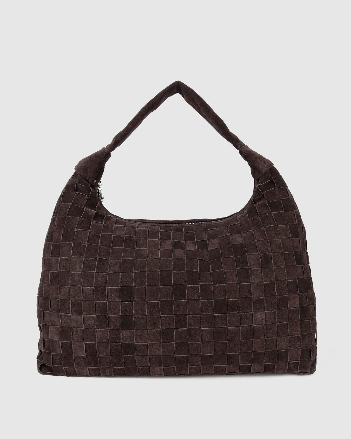 Núnoo Maxi Dandy Braided Suede Dark Brown Maxi Dark brown