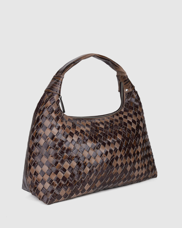 Núnoo Maxi Dandy Braided Viper Brown Maxi Brown