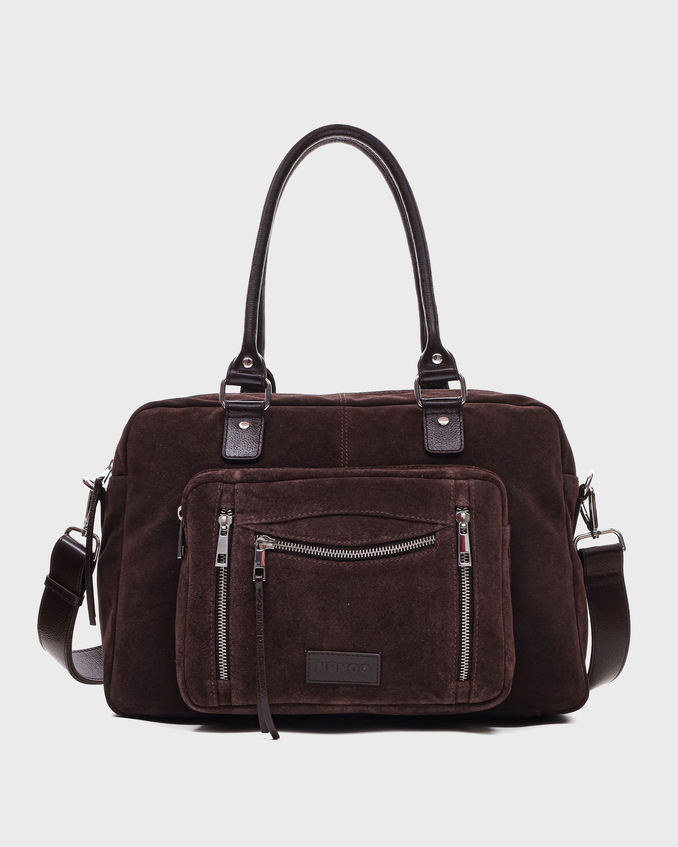 Belgian Shoes 収納袋付き Mille Suede Chocolate – Núnoo NO