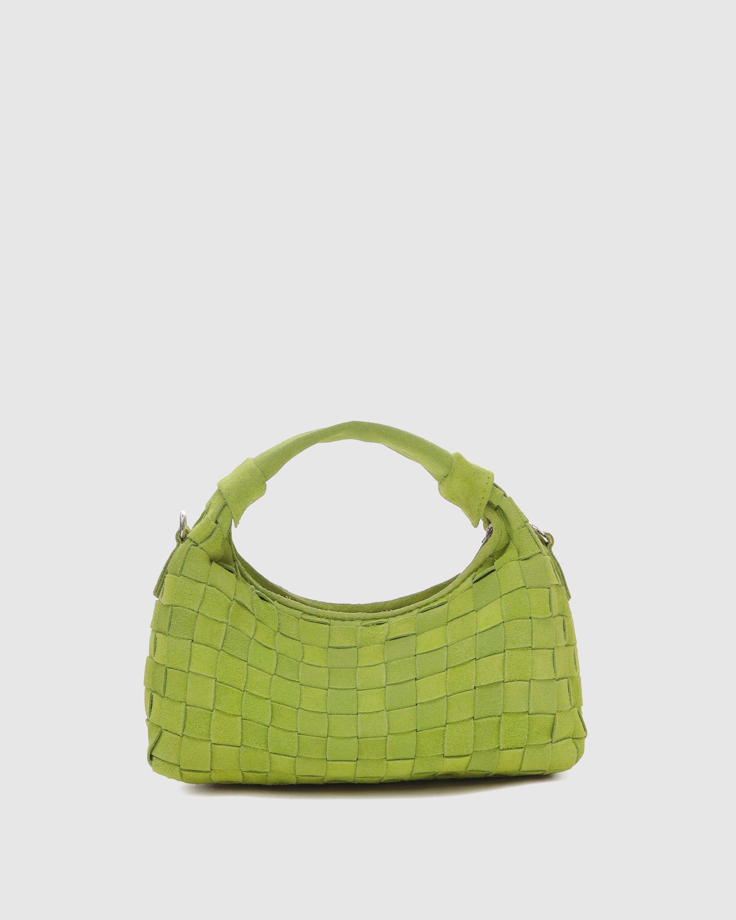 Núnoo Mini Dandy Braided Suede Lime Small bag Lime