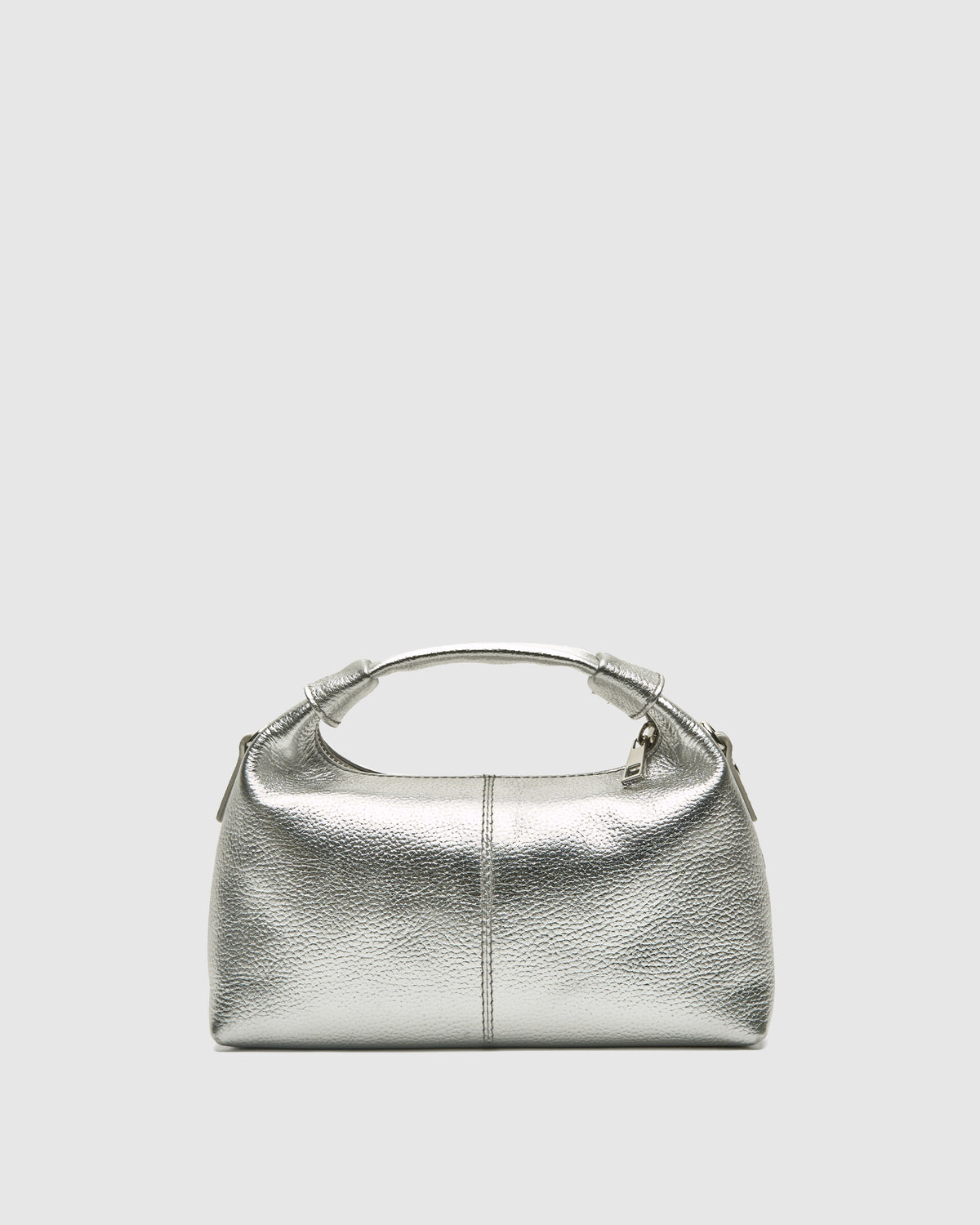 Núnoo Mini Dandy Metallic Silver Small bag Silver