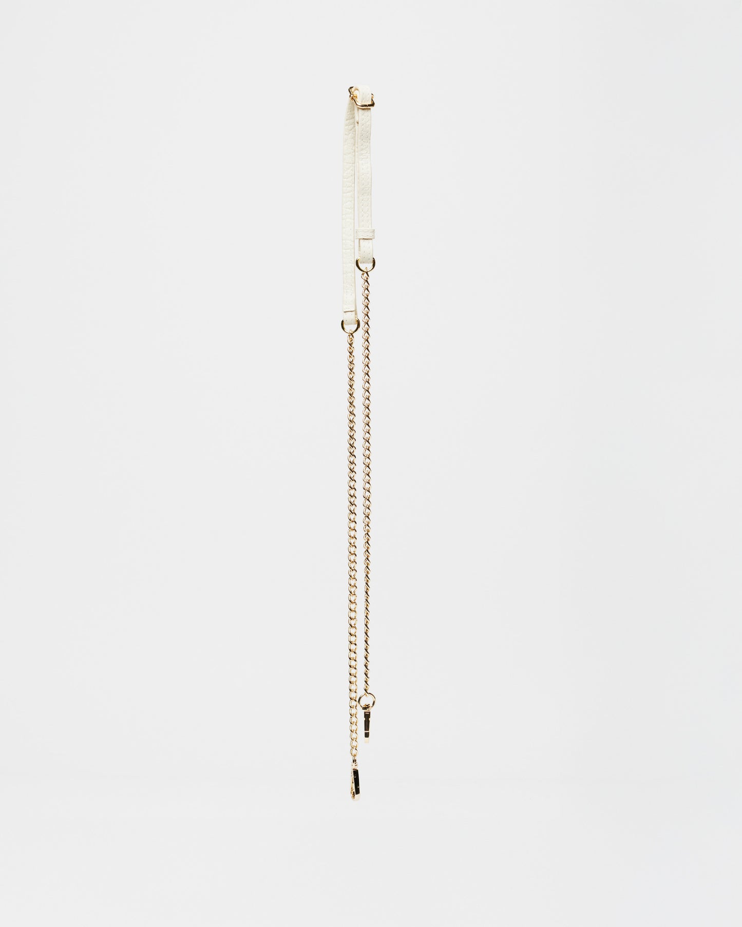 Núnoo Multi Chain New Zealand Beige w. Gold Accessories Beige