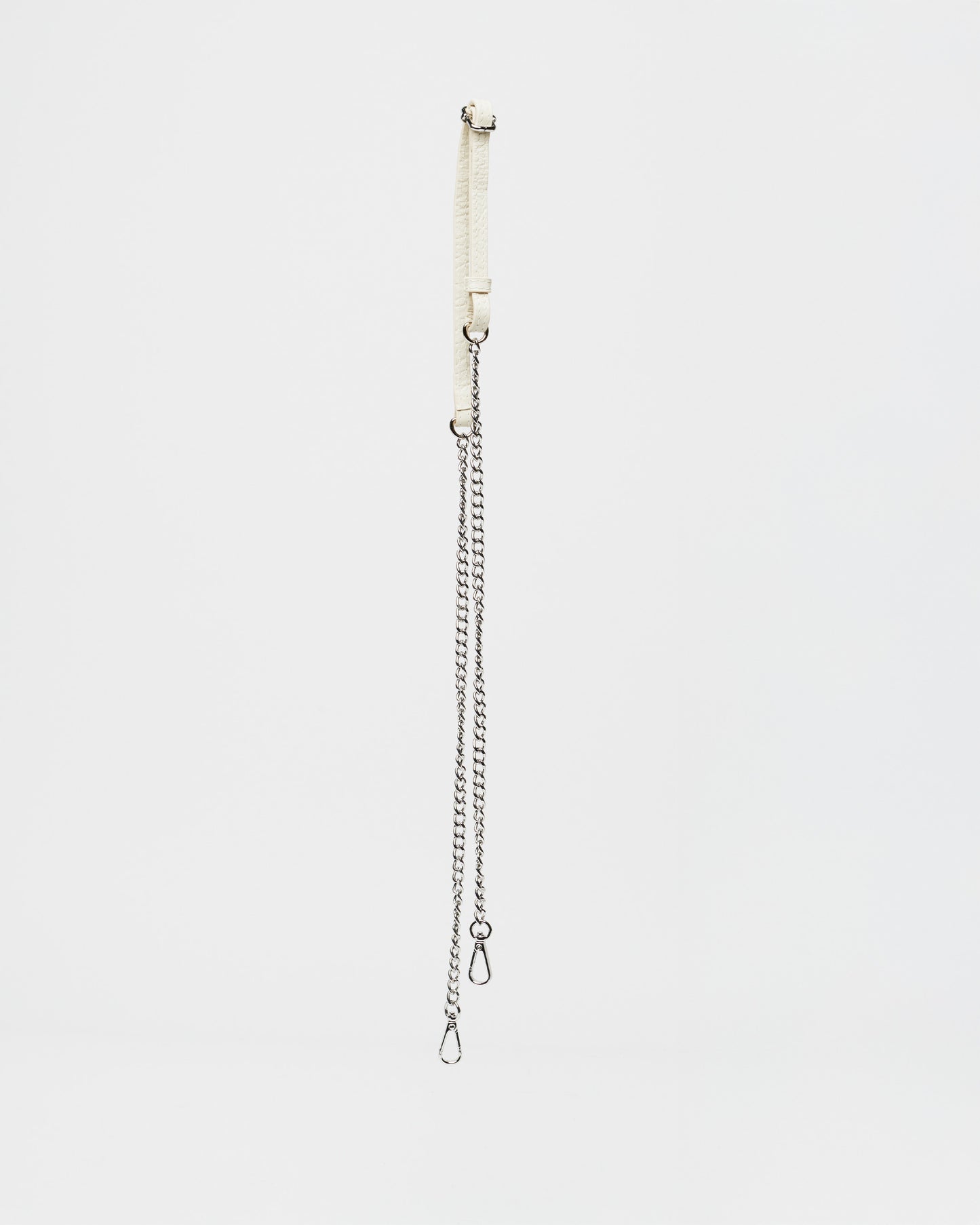 Núnoo Multi Chain New Zealand Beige w. Silver Accessories Beige