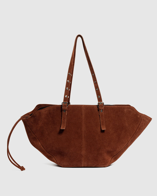 Núnoo Nora Suede Cacao Maxi Cacao