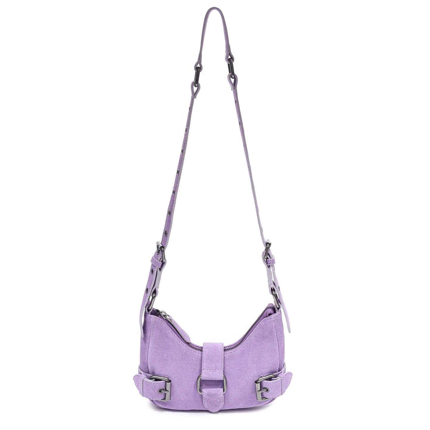 Núnoo Palma Suede Purple Shoulder bags Purple