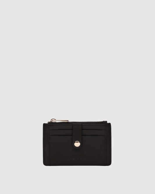Núnoo Pixie Buckle Florence Black w. Gold Wallet Black