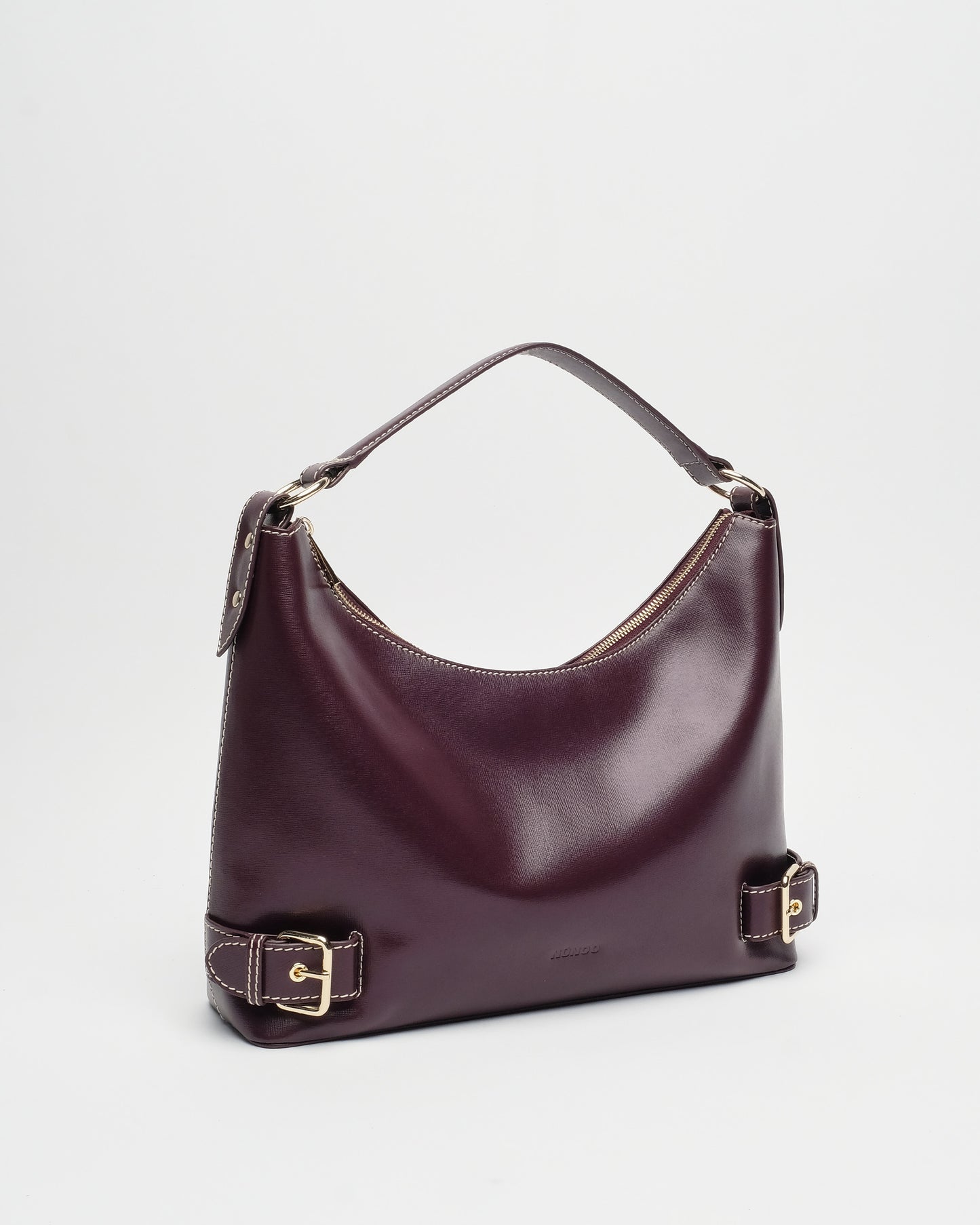 Núnoo Rio Florence Bordeaux w. Gold Large Bordeaux