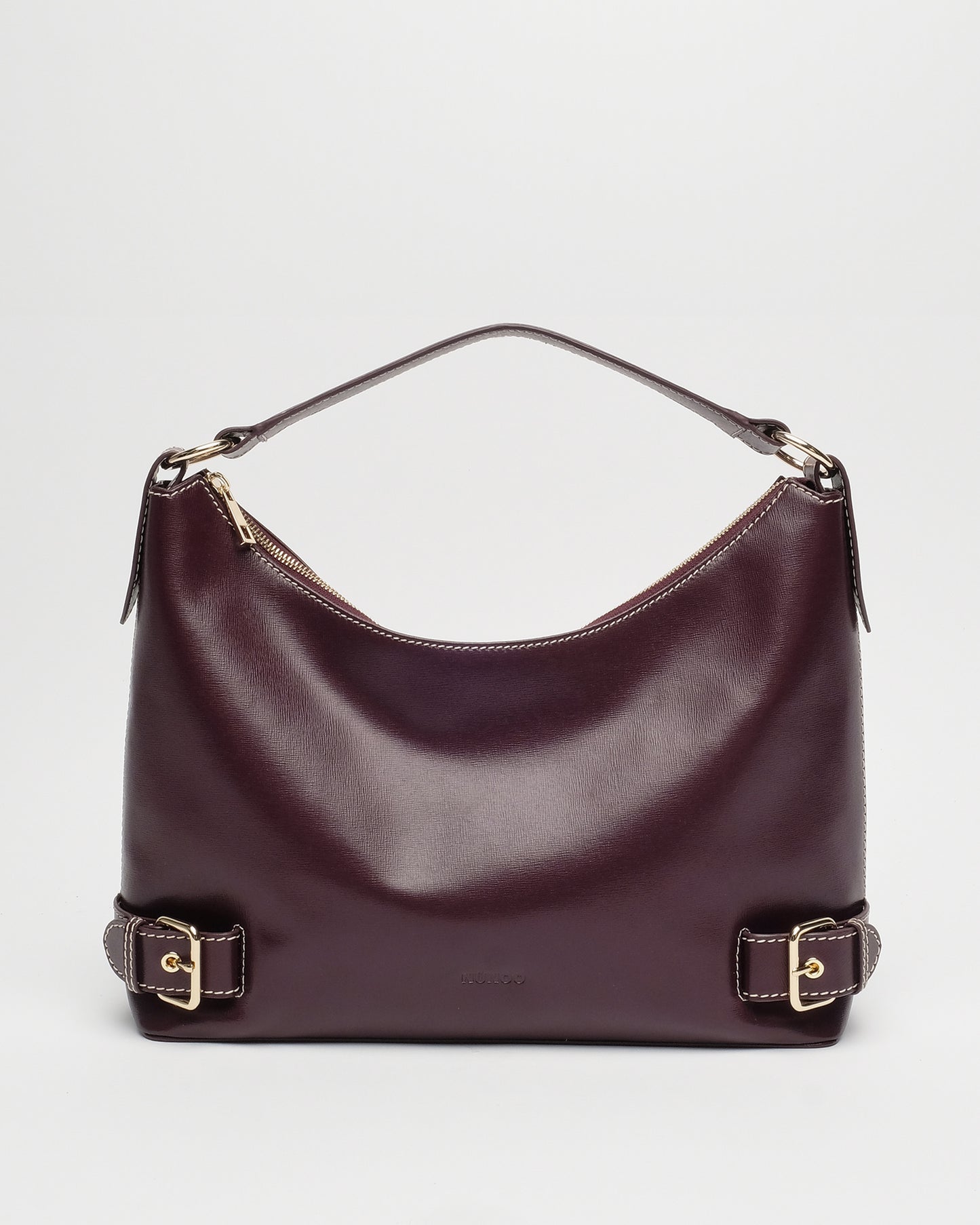 Núnoo Rio Florence Bordeaux w. Gold Large Bordeaux