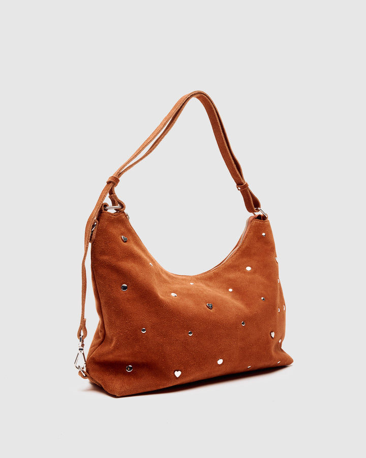 Núnoo Rio Sweetheart Suede Redwood Large Redwood