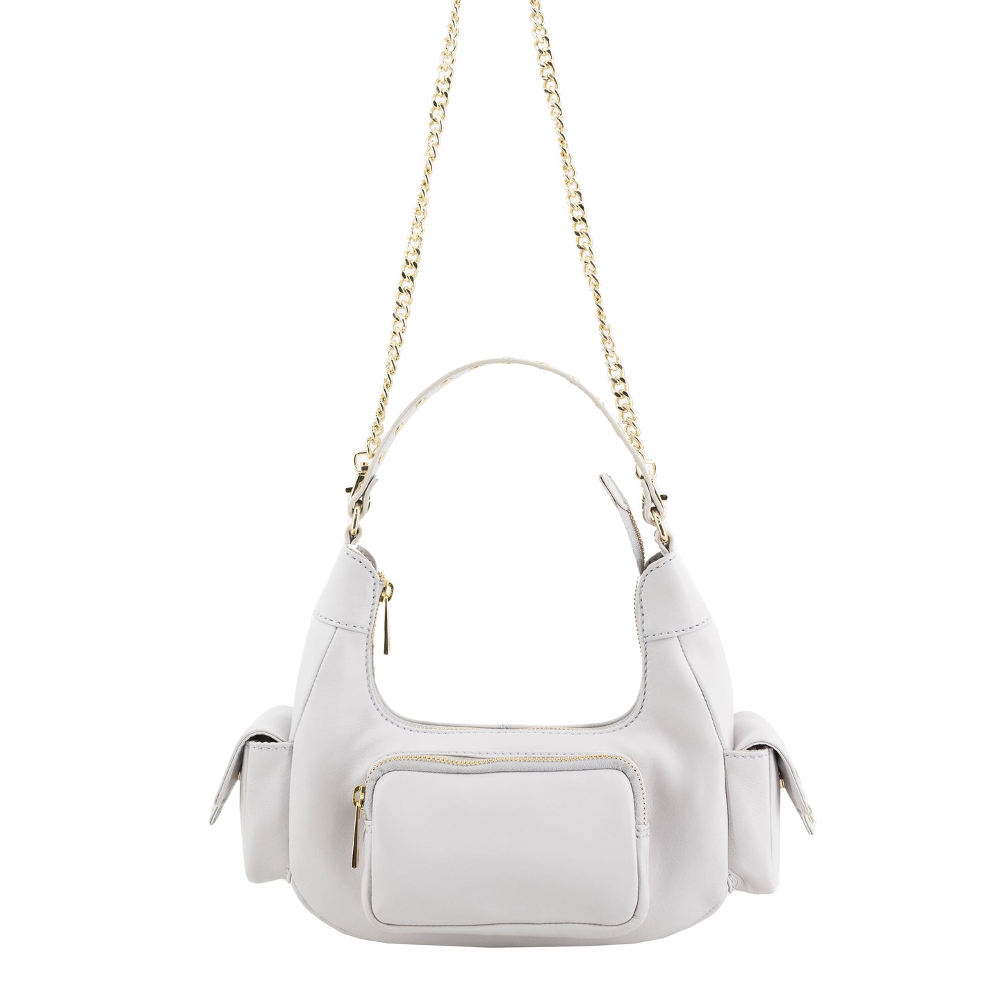 Núnoo Sally Small Pocket Cozy Off White w. Gold Medium Off white