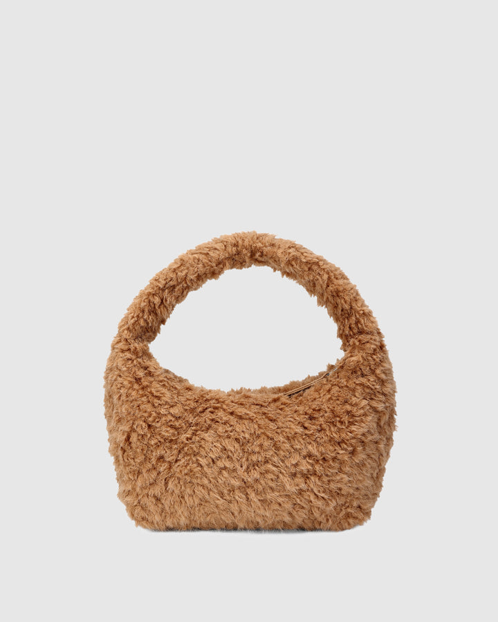 Núnoo Small Agnes Teddy Camel Small bag Camel