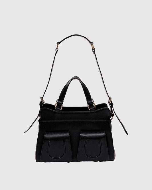 Núnoo Small Cher Florence Black w. Gold Medium Black