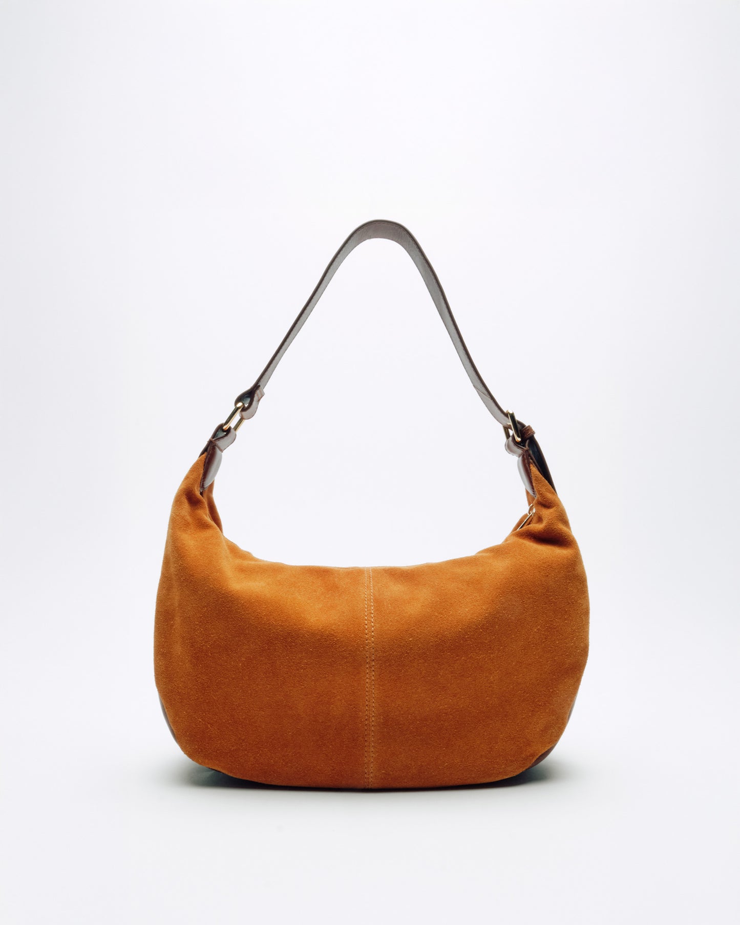 Núnoo Stella Small Suede Toffee w. Gold Large Toffee