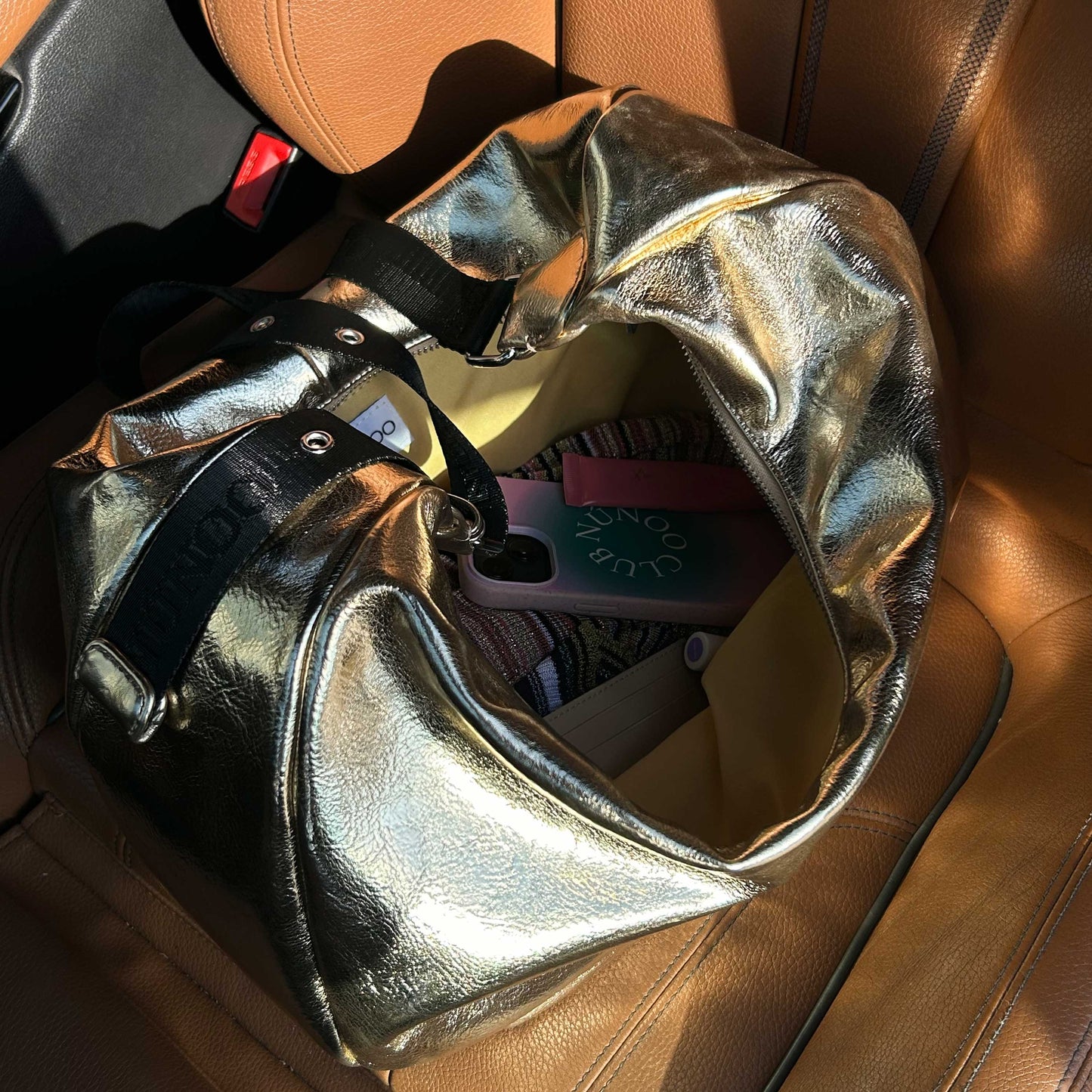 Núnoo Stella recycled cool light gold Shoulder bags Light Gold