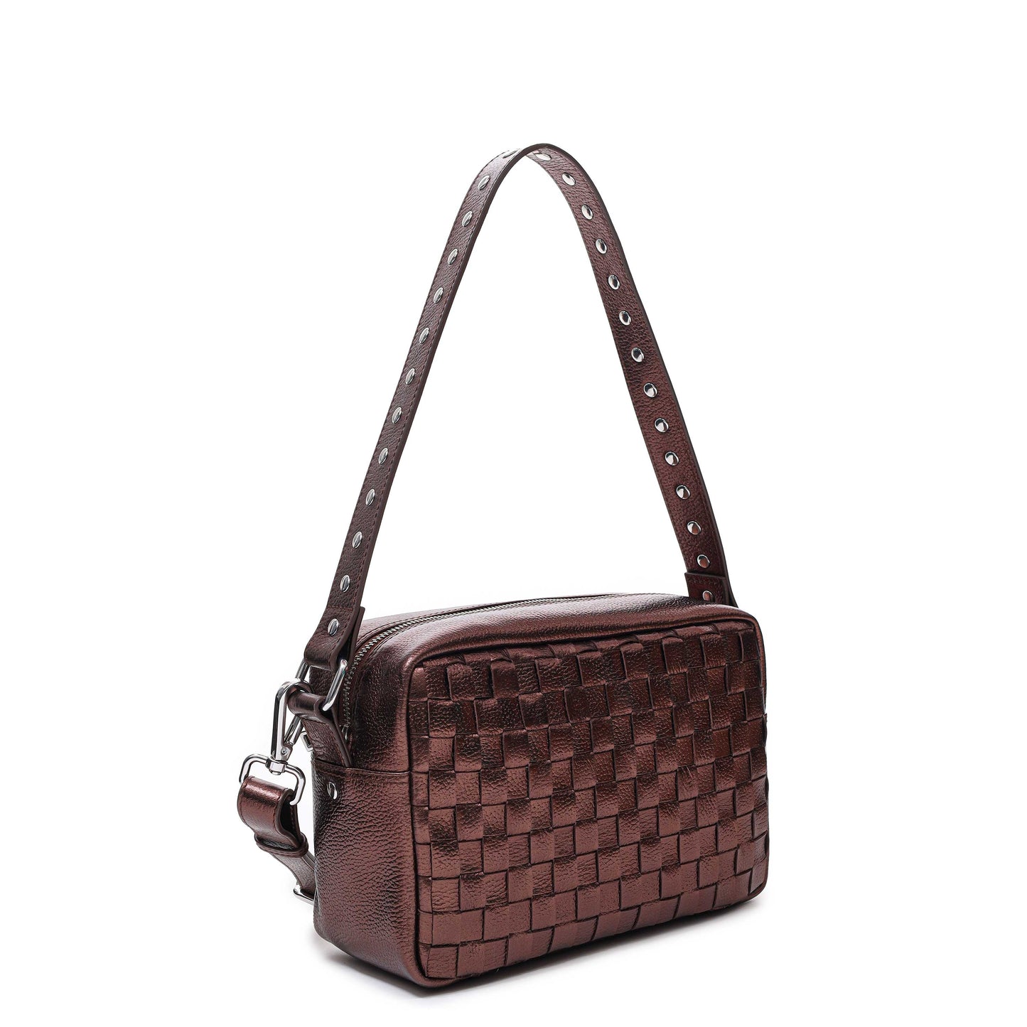 Núnoo Vilda Metallic Brown Medium Brown