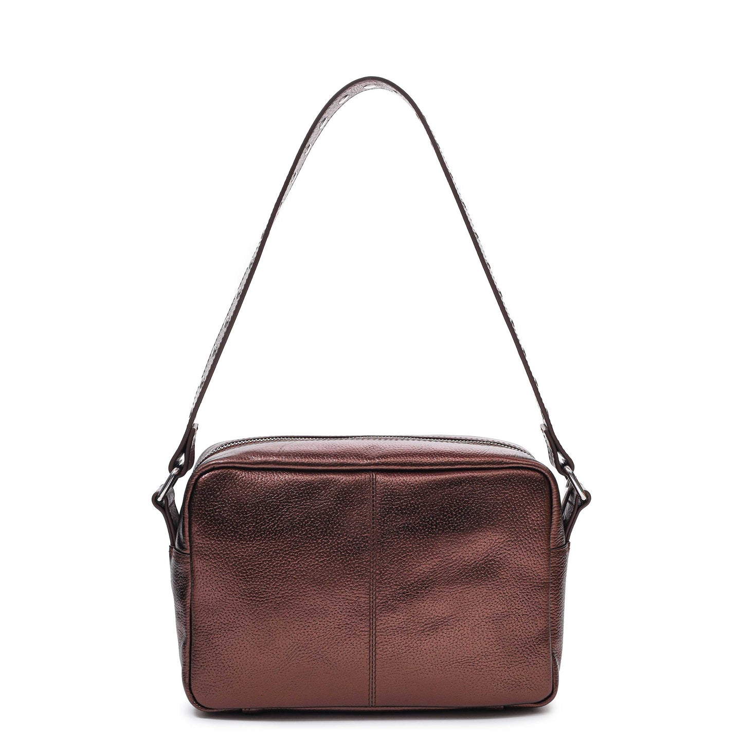 Núnoo Vilda Metallic Brown Medium Brown