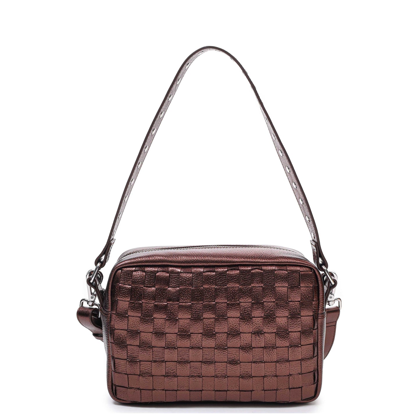 Núnoo Vilda Metallic Brown Medium Brown