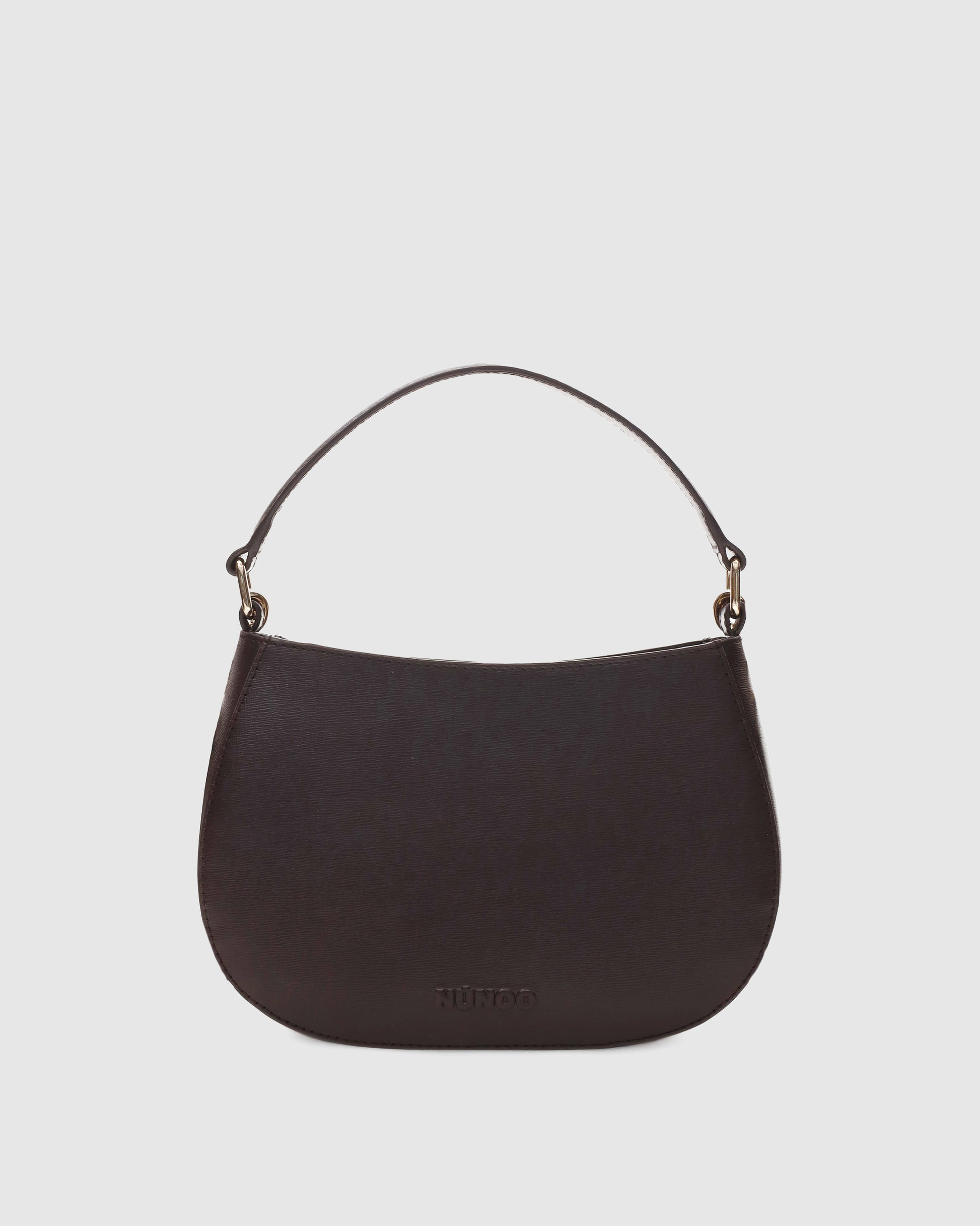 Núnoo Betty Florence Chocolate w. Gold Small bag Chocolate