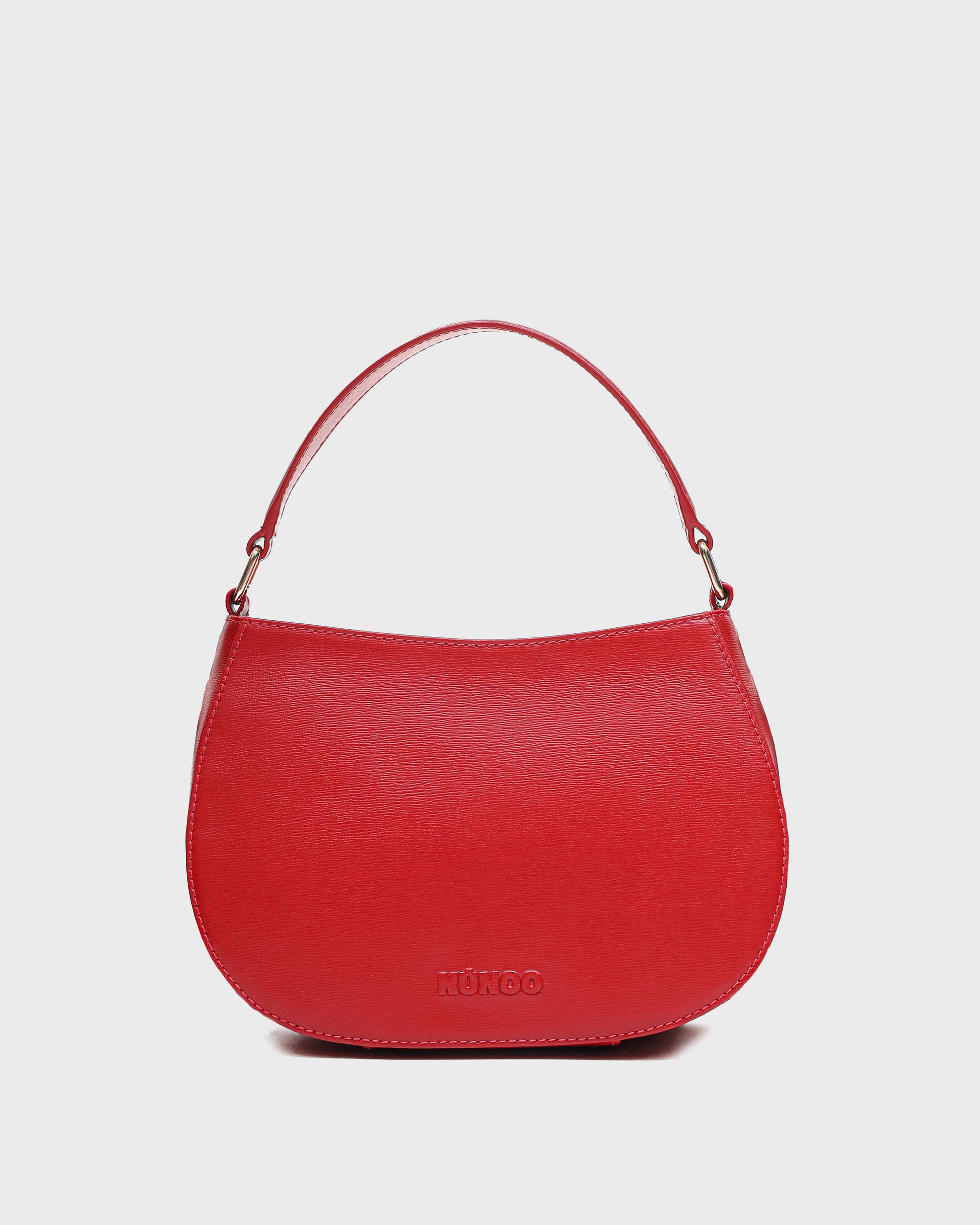 Núnoo Betty Florence Fiery Red w. Gold Small bag Fiery Red