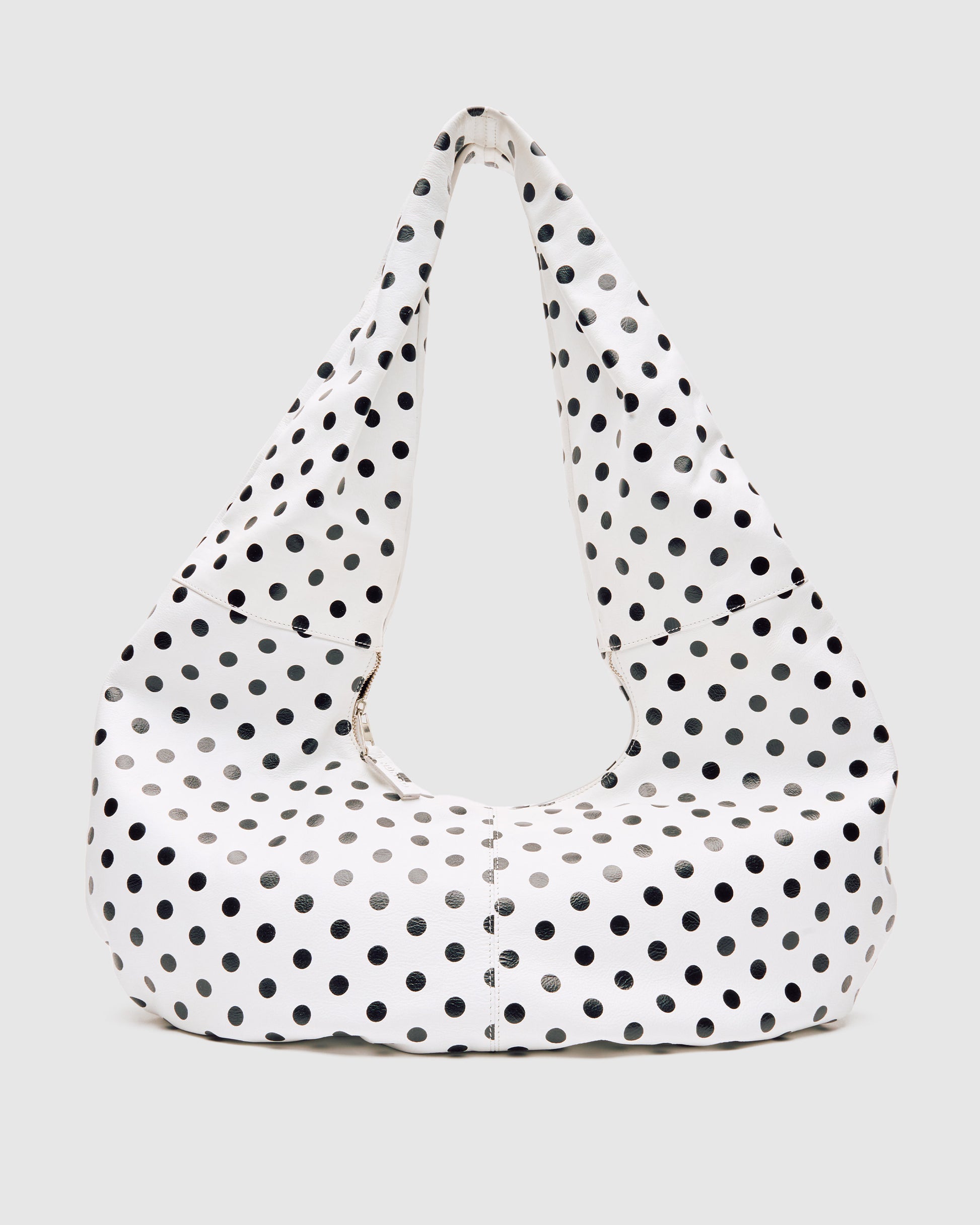 Núnoo Big Alma Draped Polka White/Black Maxi White/Black