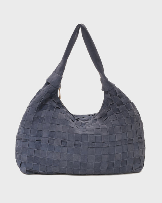 Núnoo Big Dandy Braided Suede Jeans w. Gold Large Jeans