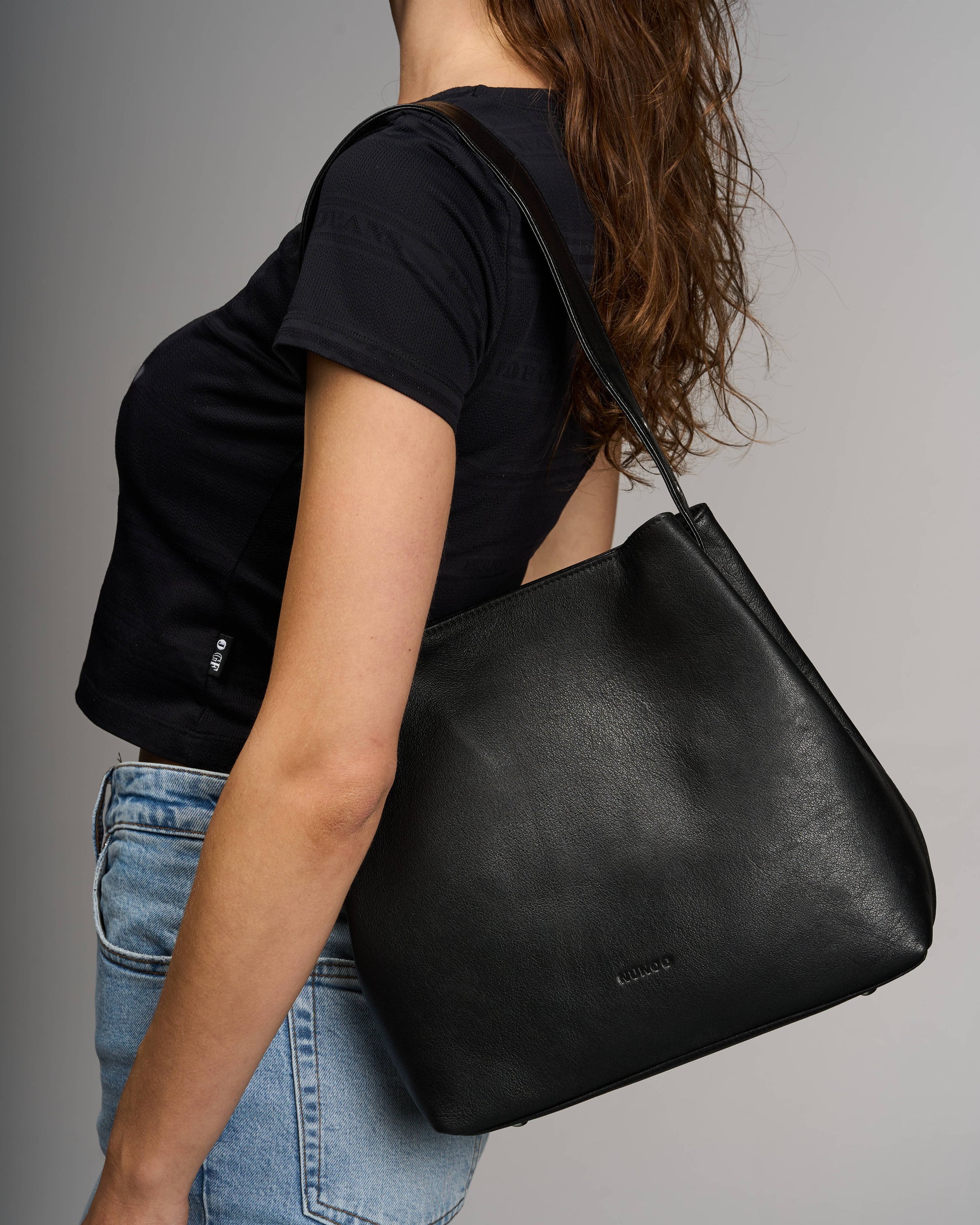 Núnoo Chiara Air 1 Black Large Black